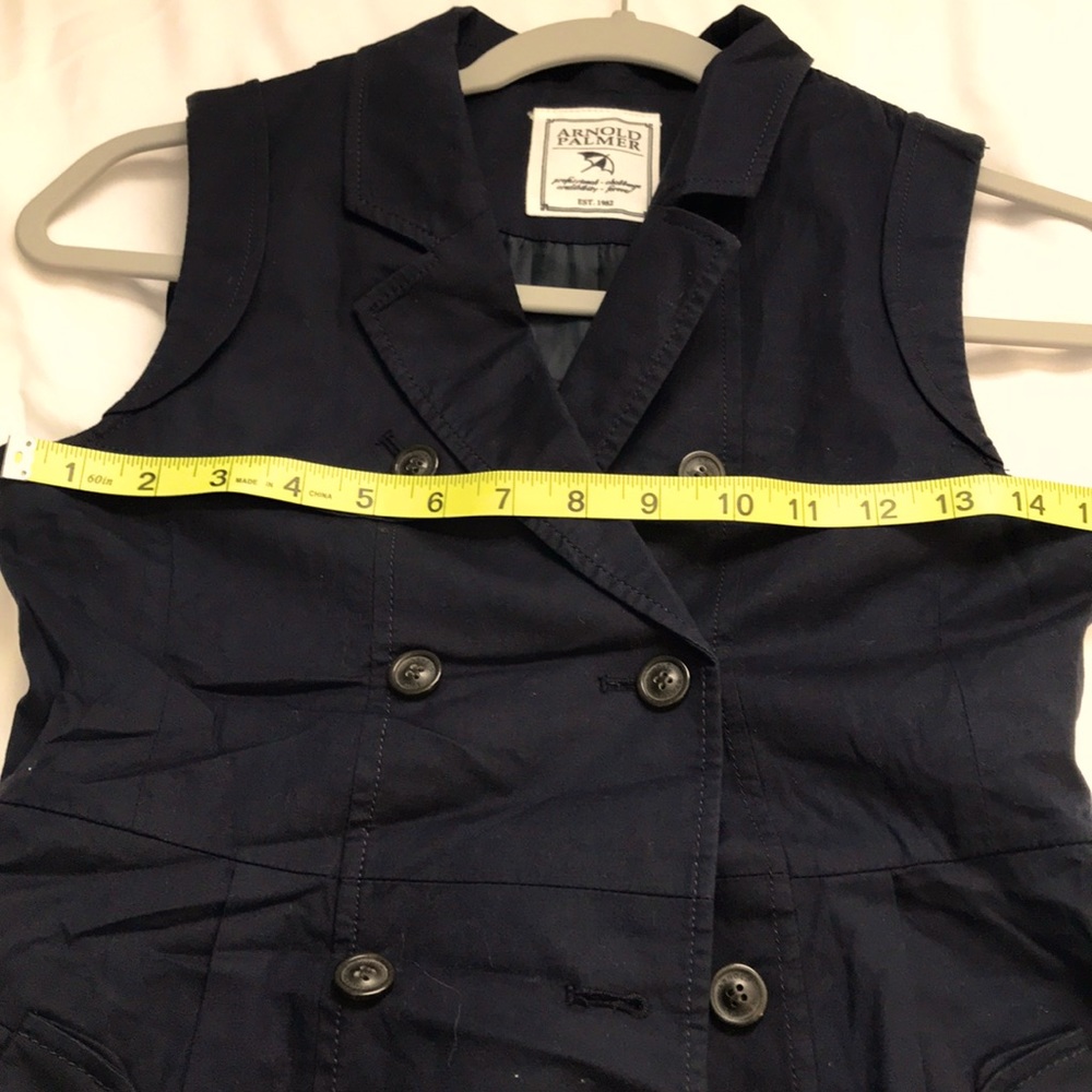 Arnold Palmer Sleeveless Lightweight Dress Coat